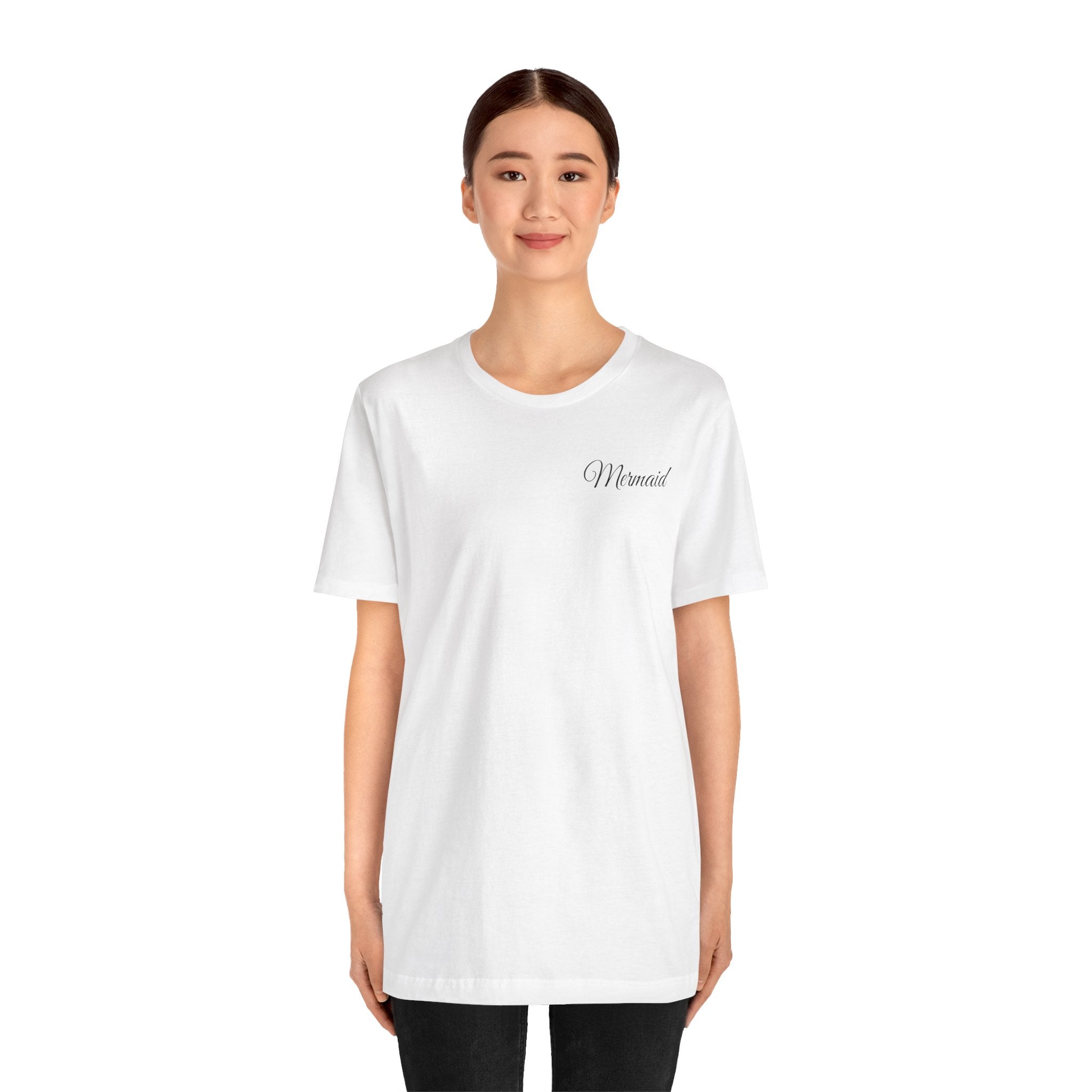 Finellie’s Mermaid Shop Logo Tee — Mermaid Graphic T-Shirt