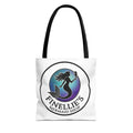 Mermaid Tote Bag – Blue and Purple Mermaid Scale All-Over Print