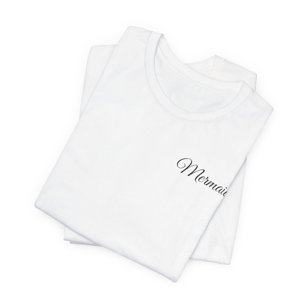 Finellie’s Mermaid Shop Logo Tee — Mermaid Graphic T-Shirt