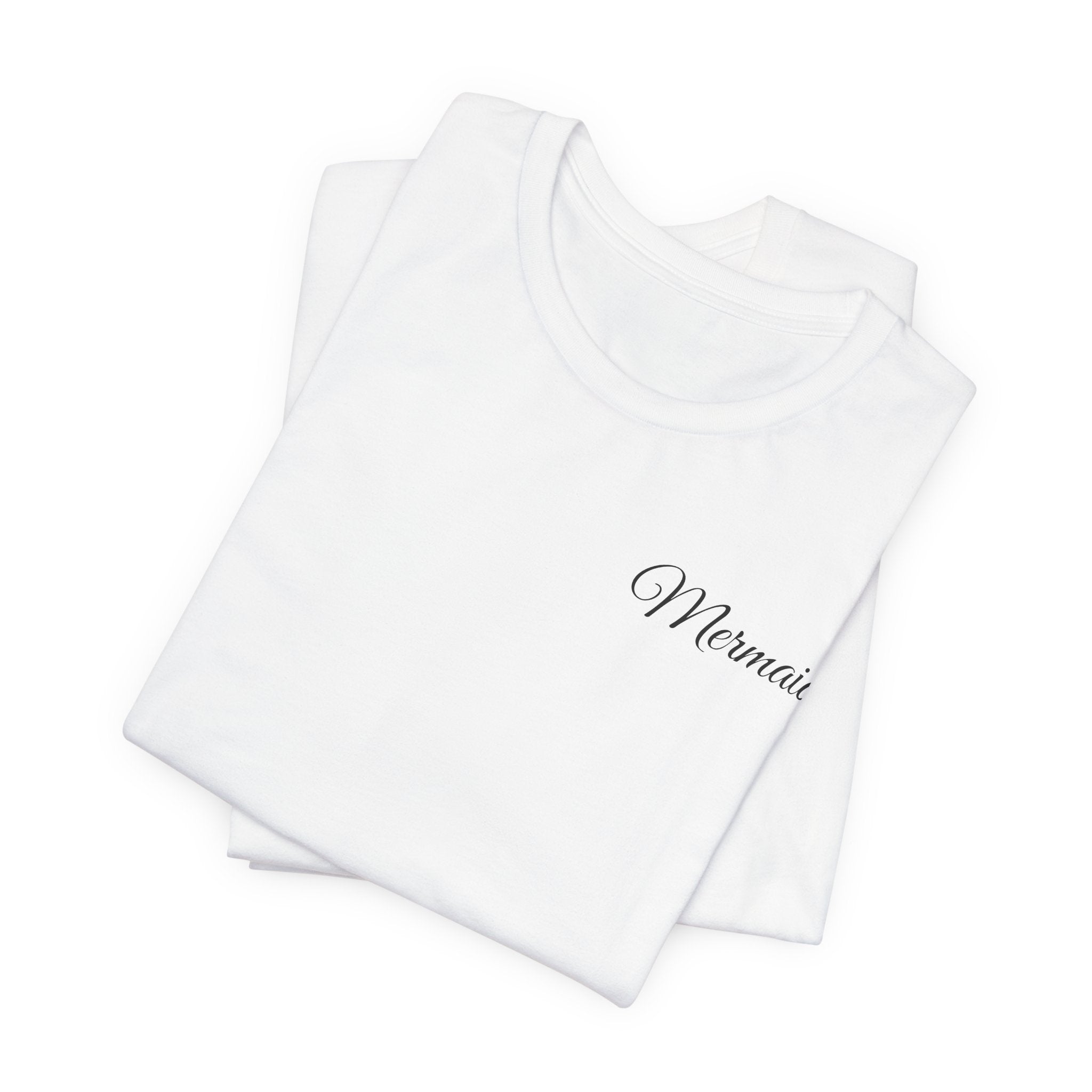 Finellie’s Mermaid Shop Logo Tee — Mermaid Graphic T-Shirt
