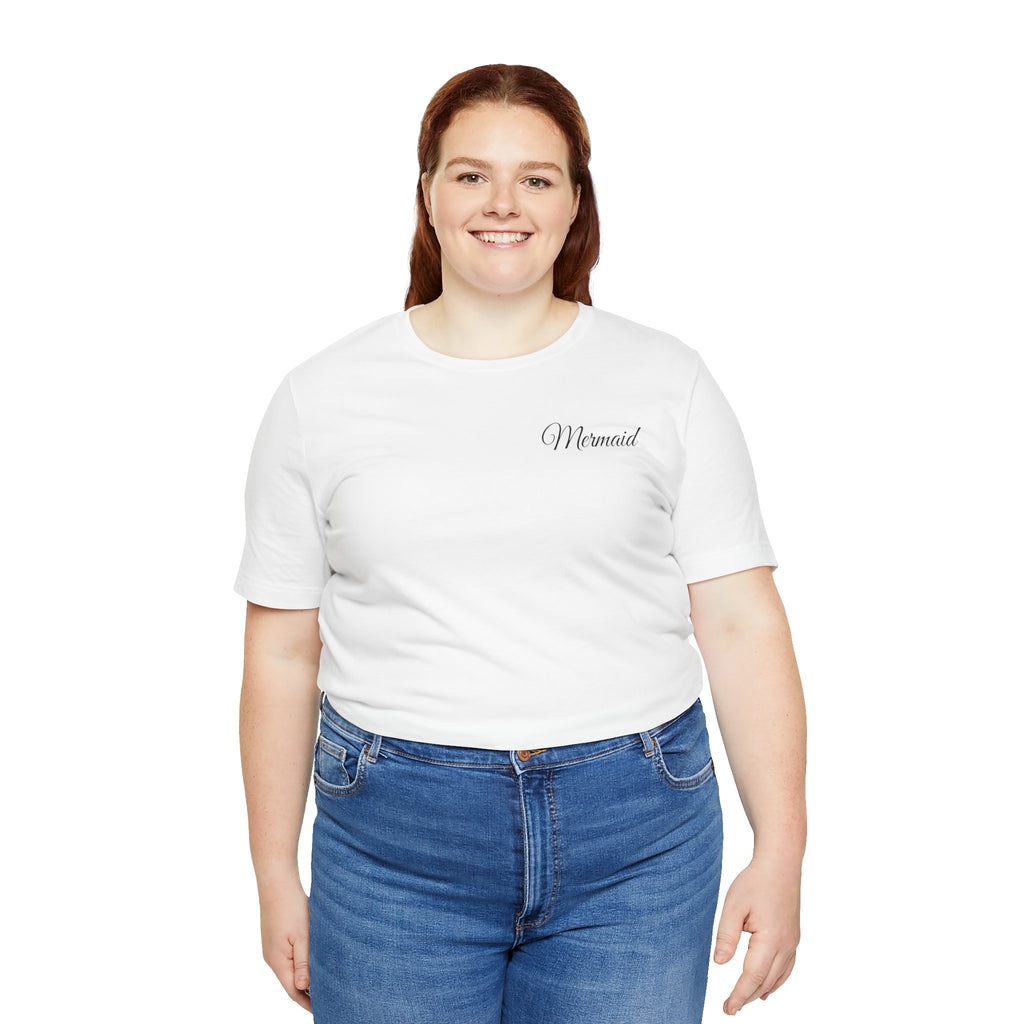 Finellie’s Mermaid Shop Logo Tee — Mermaid Graphic T-Shirt