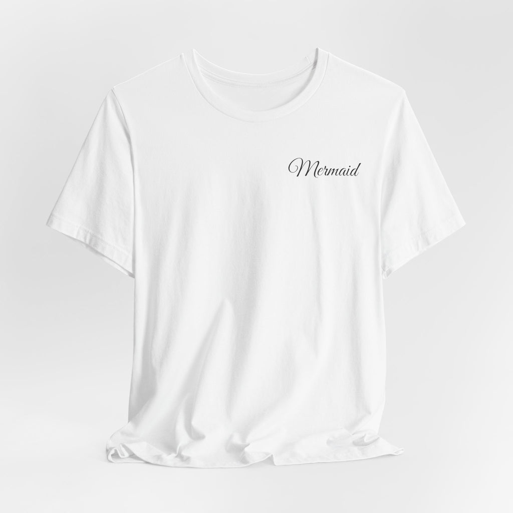 Finellie’s Mermaid Shop Logo Tee — Mermaid Graphic T-Shirt