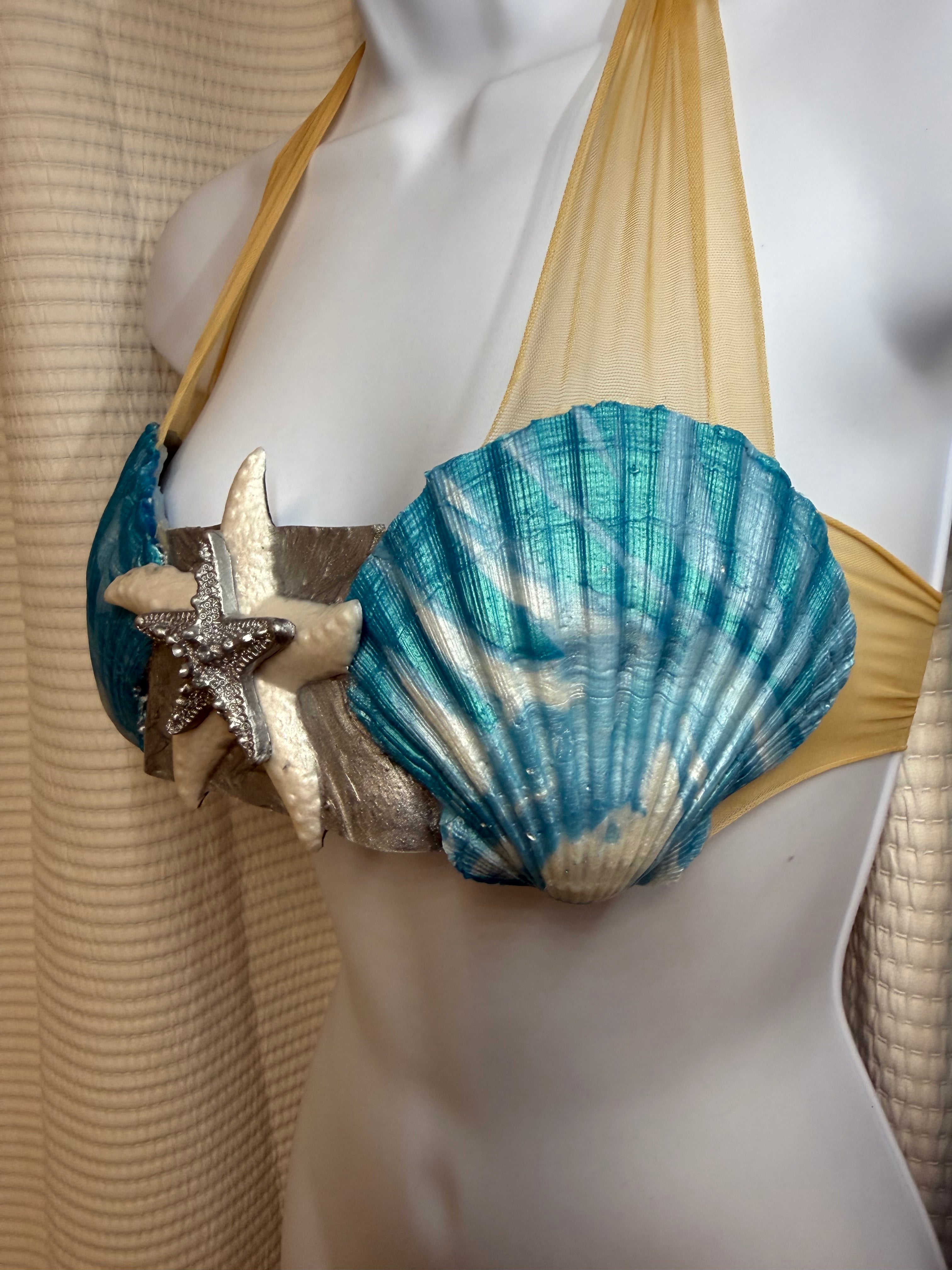 Marble-ish Mermaid Top