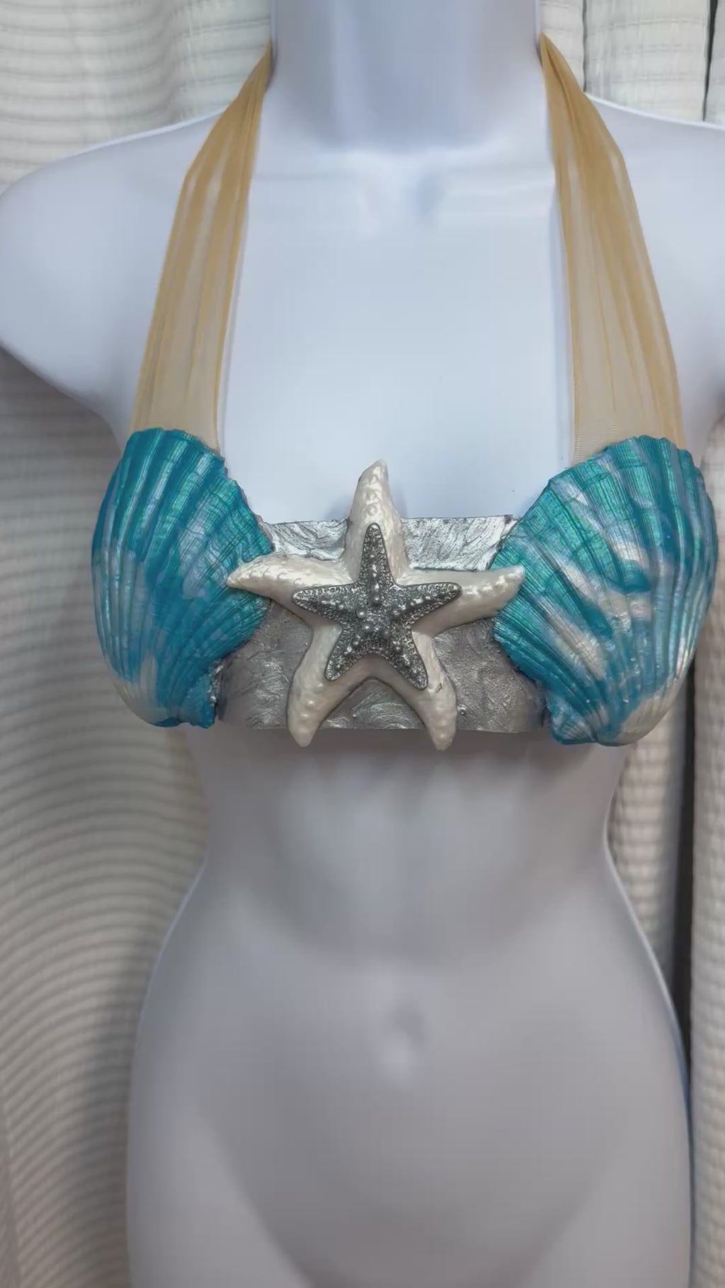 Marble-ish Mermaid Top